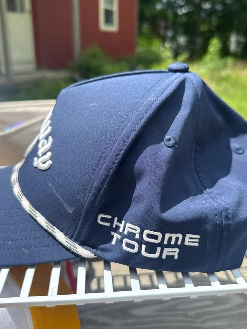Callaway Navy Blue Cap with White Embroidery